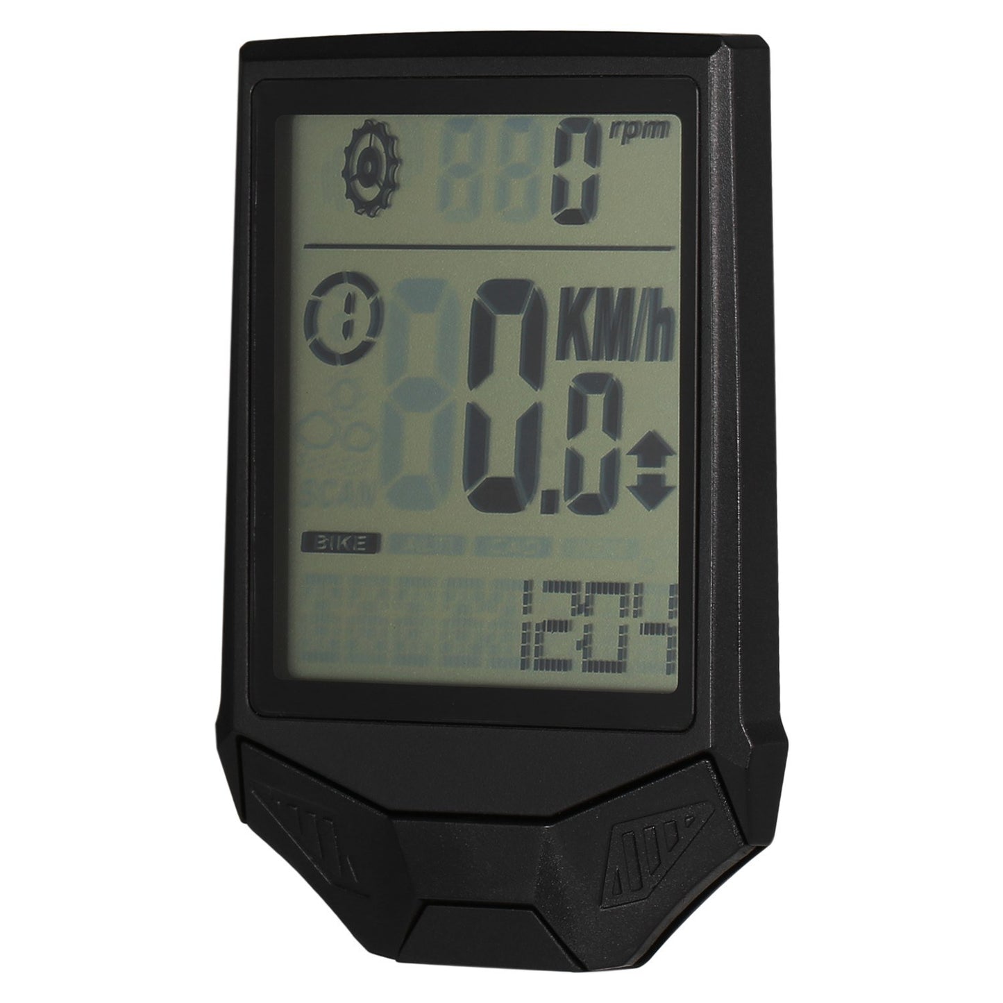 Wireless Cycling Computer with Cadence, Rainproof Multi-Function LCD Backlight