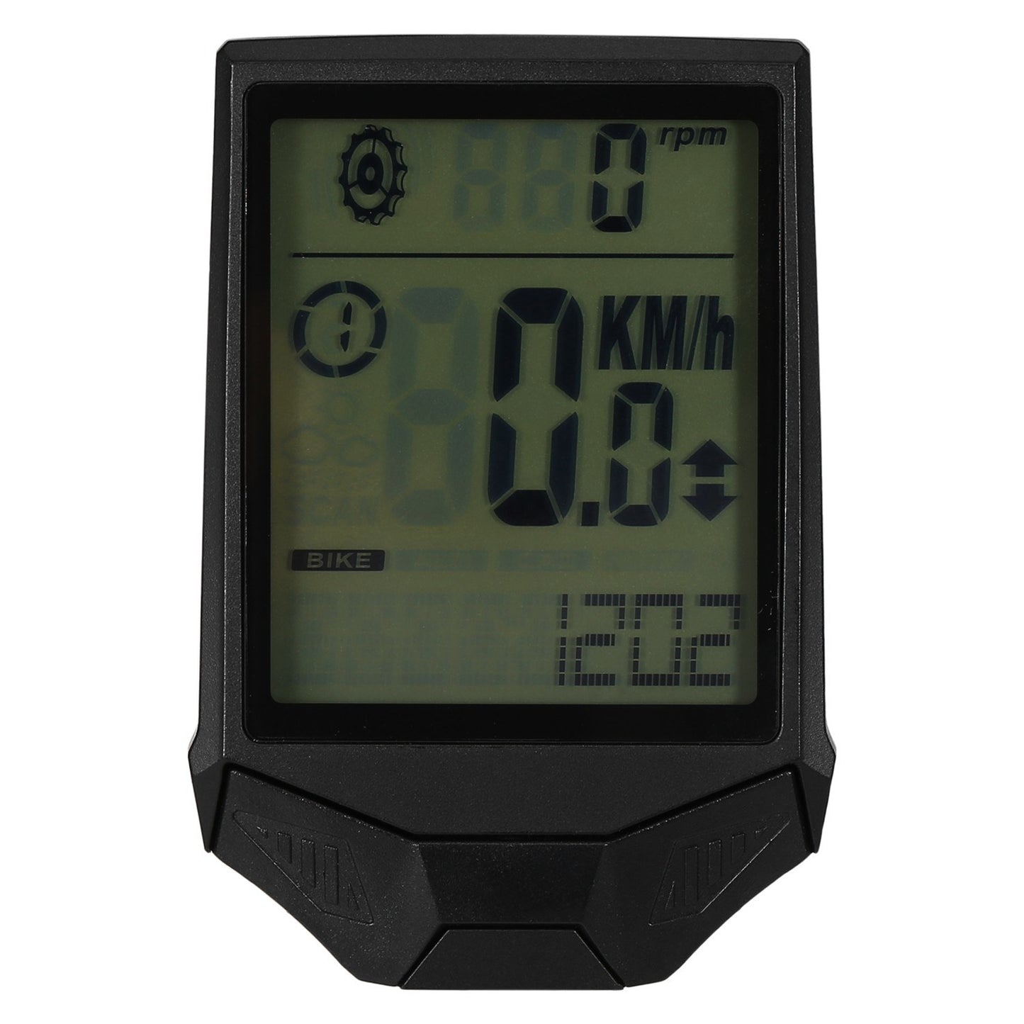 Wireless Cycling Computer with Cadence, Rainproof Multi-Function LCD Backlight