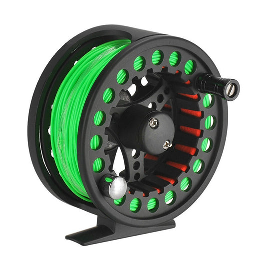 Lightweight 2+1BB CNC Machined Aluminum Large Arbor Fly Fishing Reel with Line
