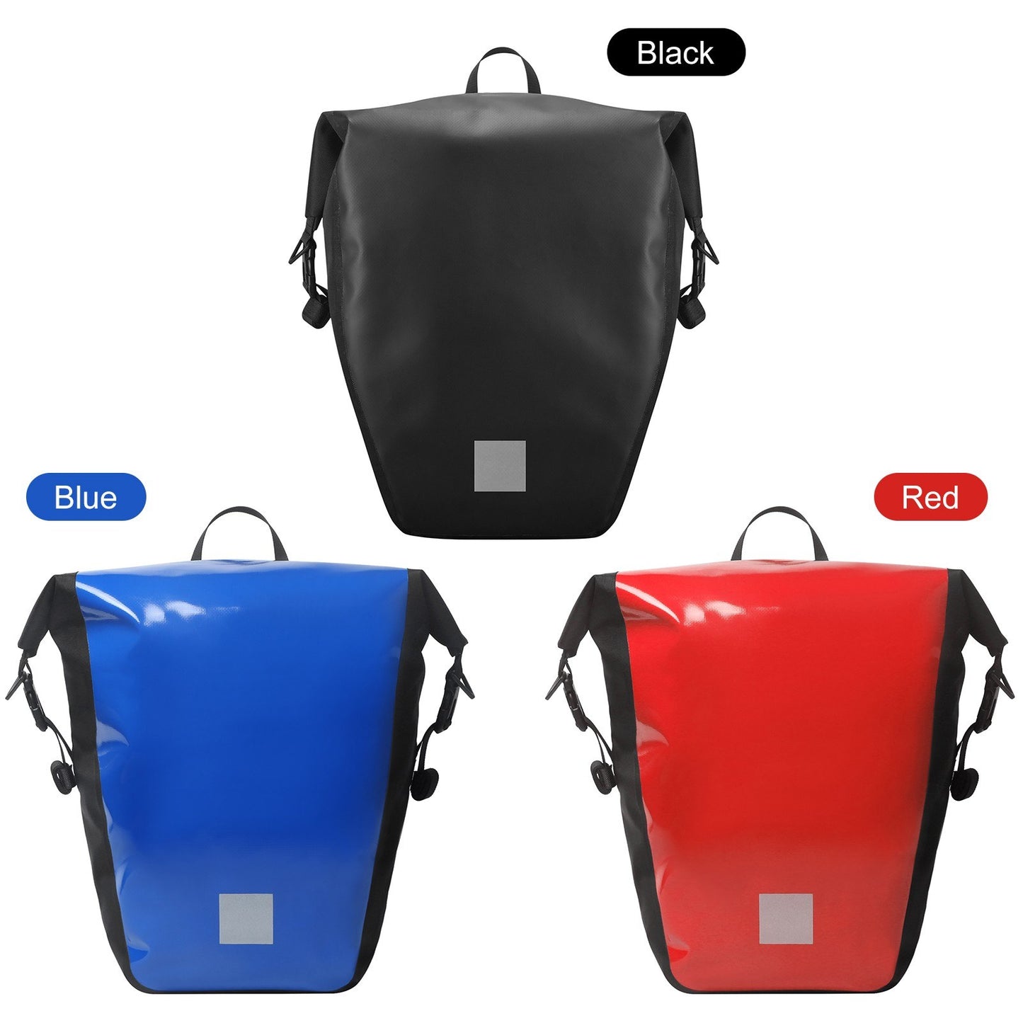 Waterproof 20L Cycling Trunk Bag - Bicycle Rear Rack & Travel Pannier Bag
