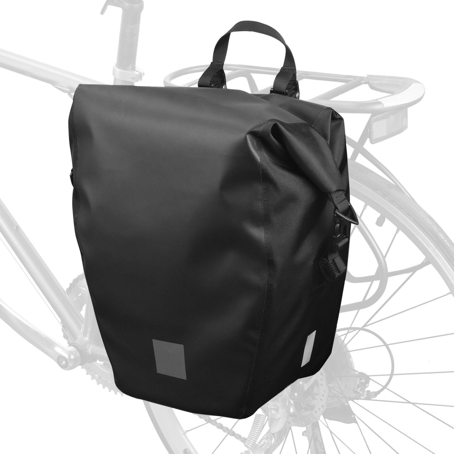 Waterproof 20L Cycling Trunk Bag - Bicycle Rear Rack & Travel Pannier Bag