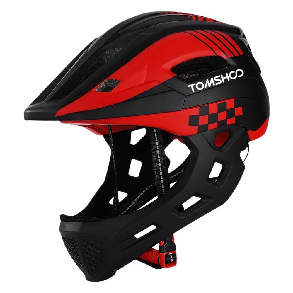 TOMSHOO Kids Full Face Bike Helmet