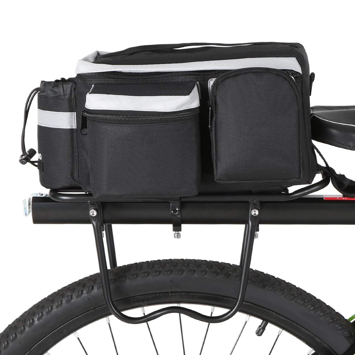 Multifunctional Bike Rear Seat Bag: Cycling Trunk, Pannier, Handbag & Shoulder Carrier