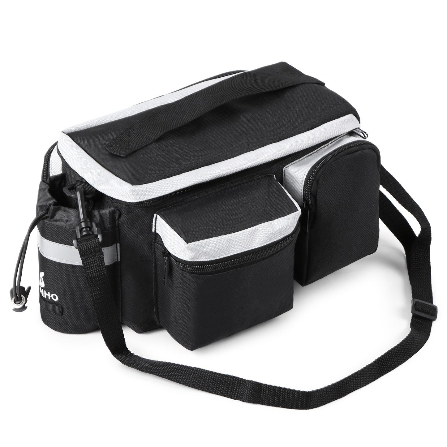 Multifunctional Bike Rear Seat Bag: Cycling Trunk, Pannier, Handbag & Shoulder Carrier