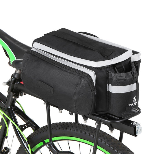 Multifunctional Bike Rear Seat Bag: Cycling Trunk, Pannier, Handbag & Shoulder Carrier