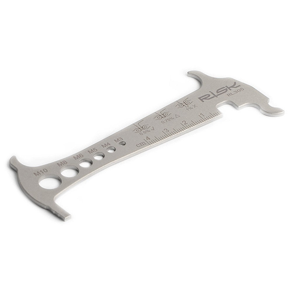 3-in-1 Bike Chain Wear Indicator, Chain Hook & Bolt Measurement Tool
