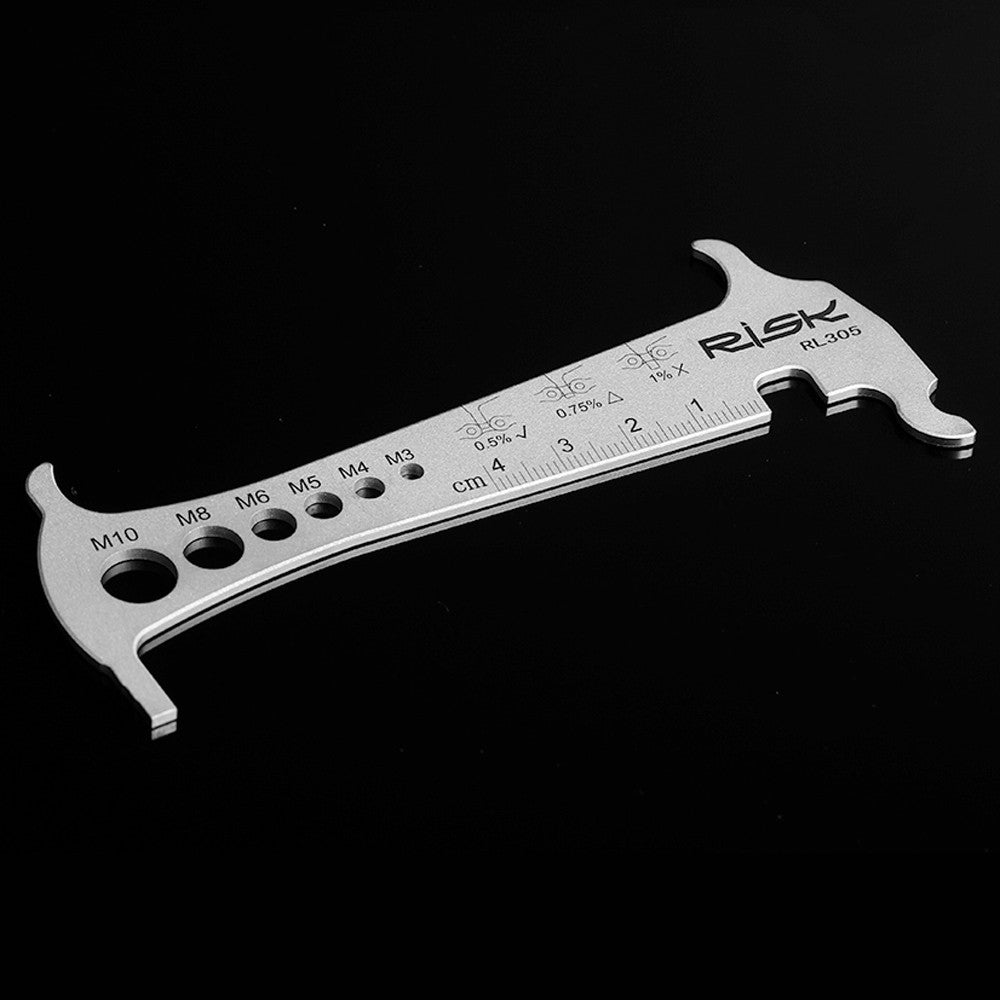 3-in-1 Bike Chain Wear Indicator, Chain Hook & Bolt Measurement Tool