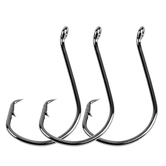 150 Pack Offset Circle Fishing Hooks