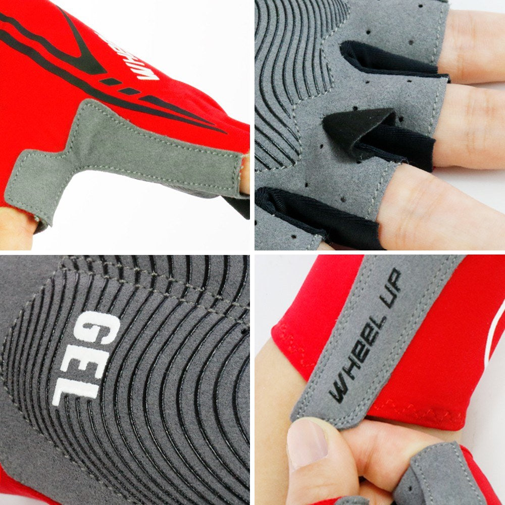 Unisex Half Finger Cycling Gloves for Biking, Camping, Hiking, Driving, Fishing & Mountaineering