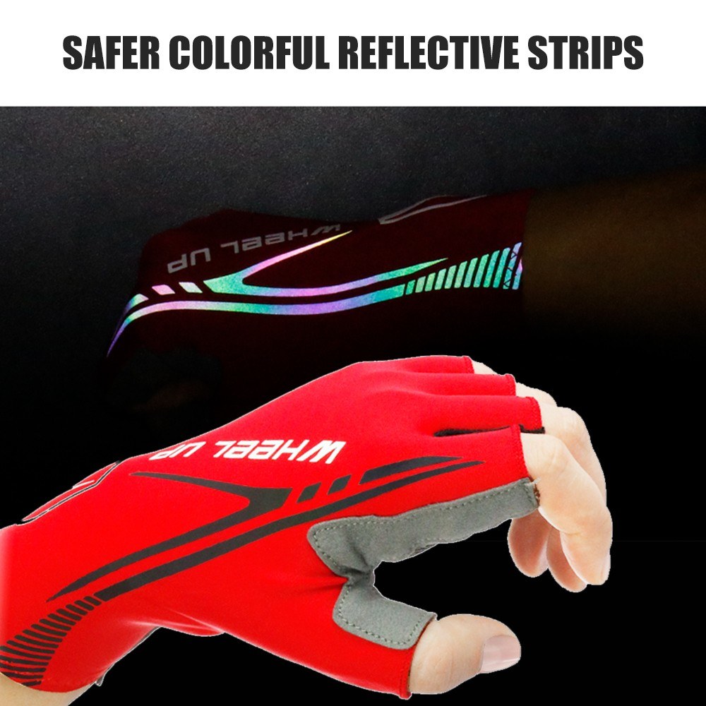 Unisex Half Finger Cycling Gloves for Biking, Camping, Hiking, Driving, Fishing & Mountaineering
