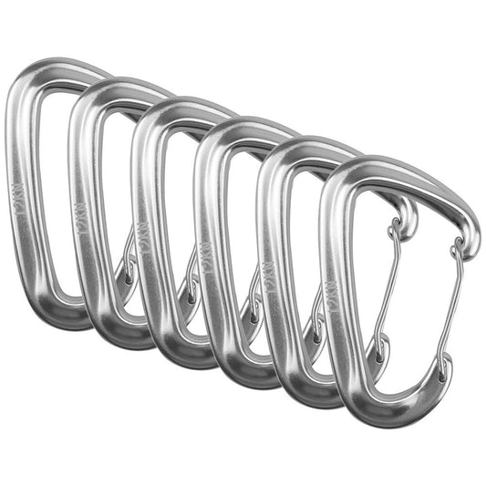 6 Pack 12KN Heavy Duty Carabiner Clips for Hammocks, Camping, Hiking, Backpacking
