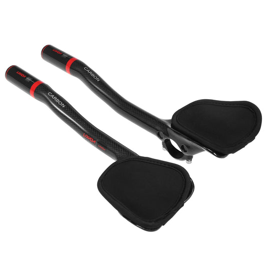 Carbon Fiber TT Aero Handlebar 31.8mm Tri Bars Rest for Bicycles