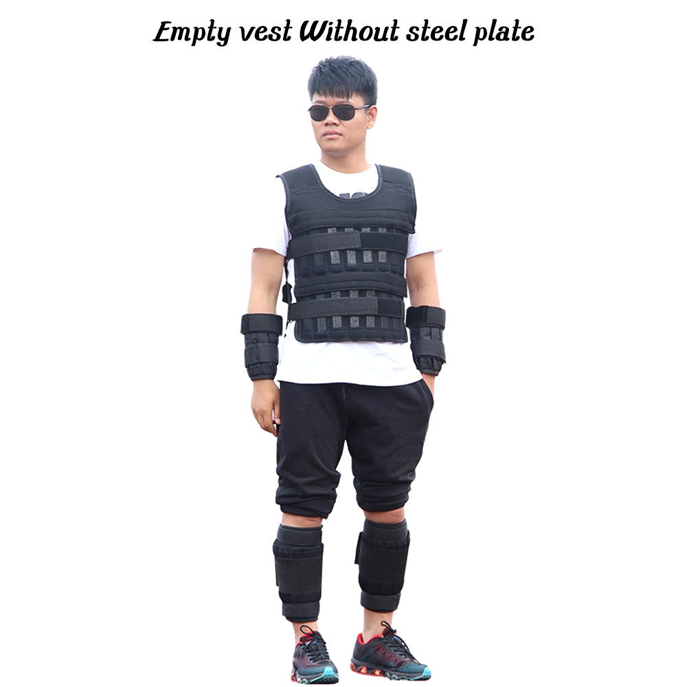 Weighted Running Vest for Fitness, Boxing & Exercise Training (Empty)
