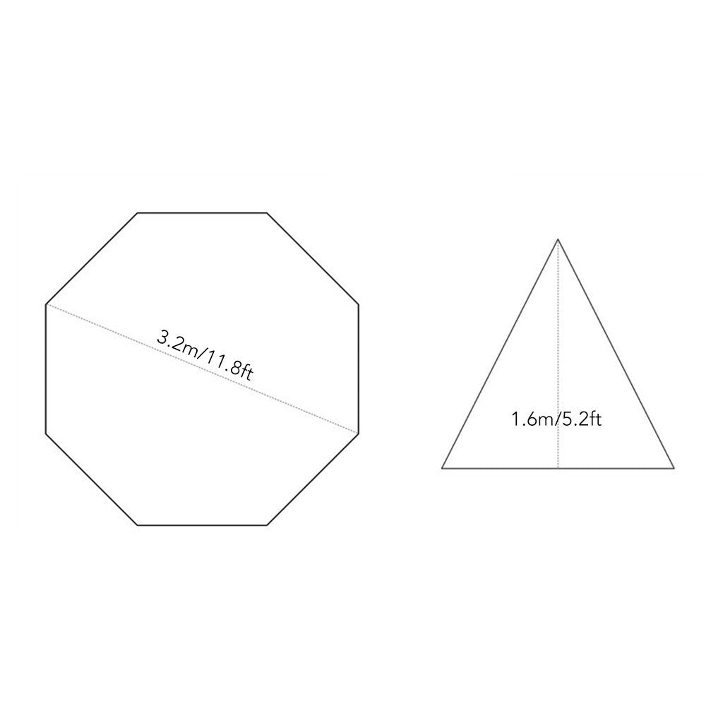 4-Season Pyramid Tent for Camping and Backpacking