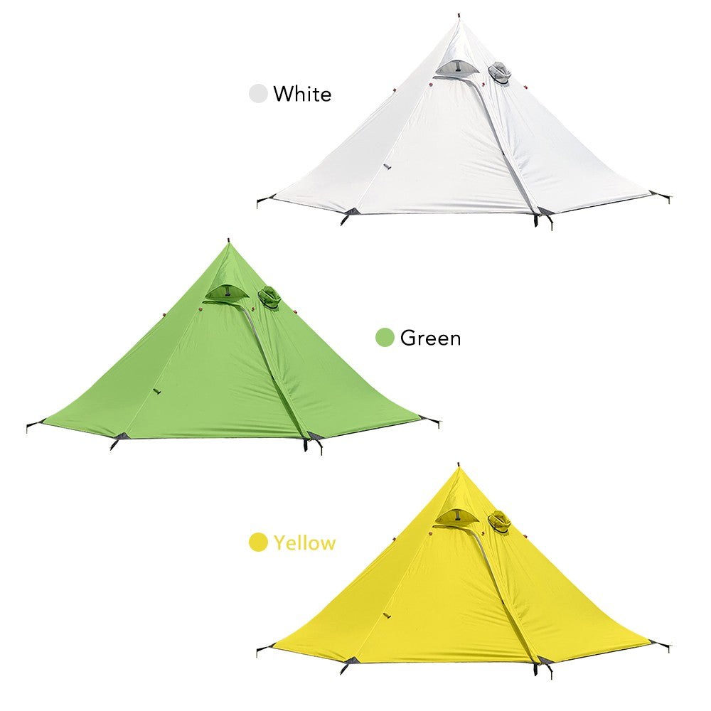 4-Season Pyramid Tent for Camping and Backpacking