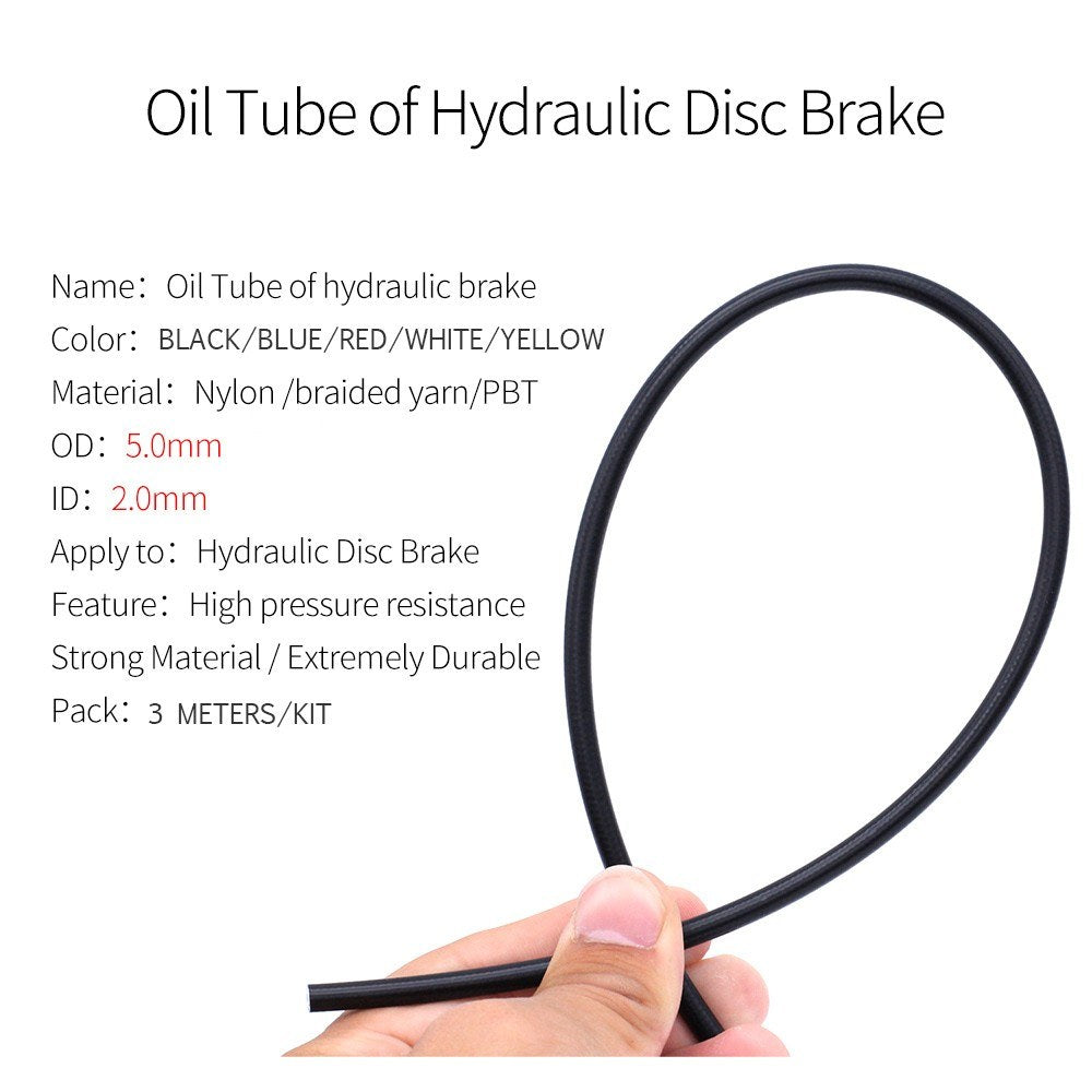 9.8ft 5mm Bicycle Hydraulic Disc Brake Hose Oil Tube