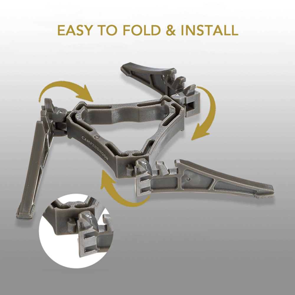 Compact Foldable Gas Tank Stand