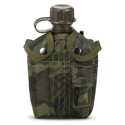 1L Large Capacity Outdoor Camo Canteen Bottle