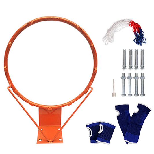 Heavy Duty Kids Basketball Hoop - Wall Mounted Durable Rim for Indoor/Outdoor Use