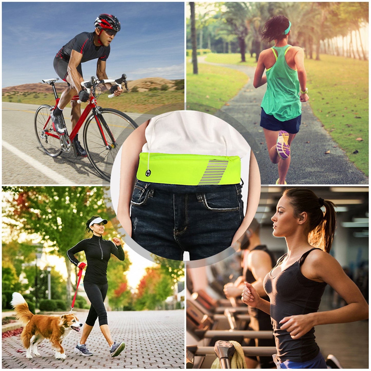 Multifunctional Waterproof Waist Pack: Ultra-Light Gym Phone Holder & Fitness Belt for Running, Cycling, Outdoor Sports