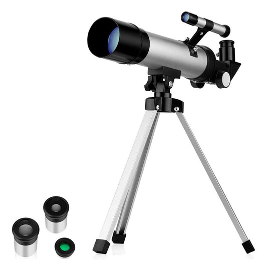 Childrens Beginner Telescope with Tripod & Star Finder Monocular Zoom
