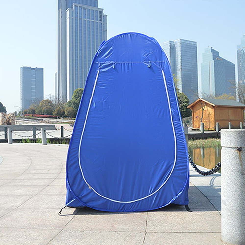 Portable Automatic Pop-Up Fishing Tent with UV Protection, Rain Shading, Dual-Sided Windows & Doors for Camping, Hiking, Beach - Includes Carry Bag
