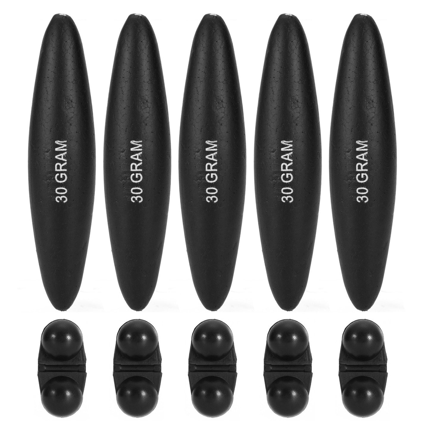 EVA Inline Fishing Float with Bell - 20g/30g Buoyancy Weight Bead for Catfish Accessories