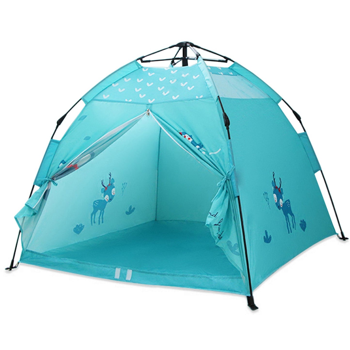 Foldable Kids Playhouse Tent: Portable Indoor/Outdoor Camping Tent for Boys & Girls