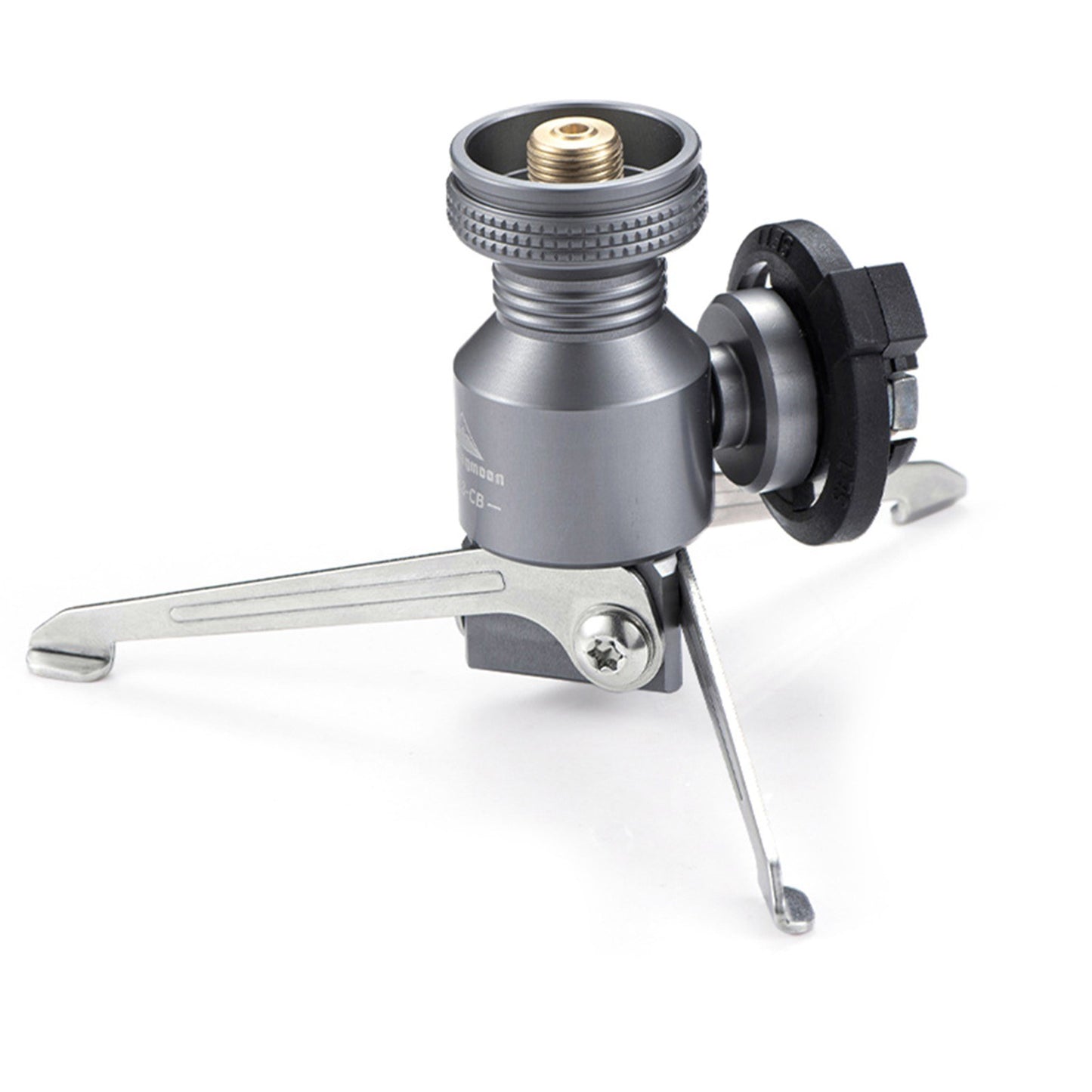 Collapsible Tripod Butane Gas Canister Adapter & Lamp Stand Connector