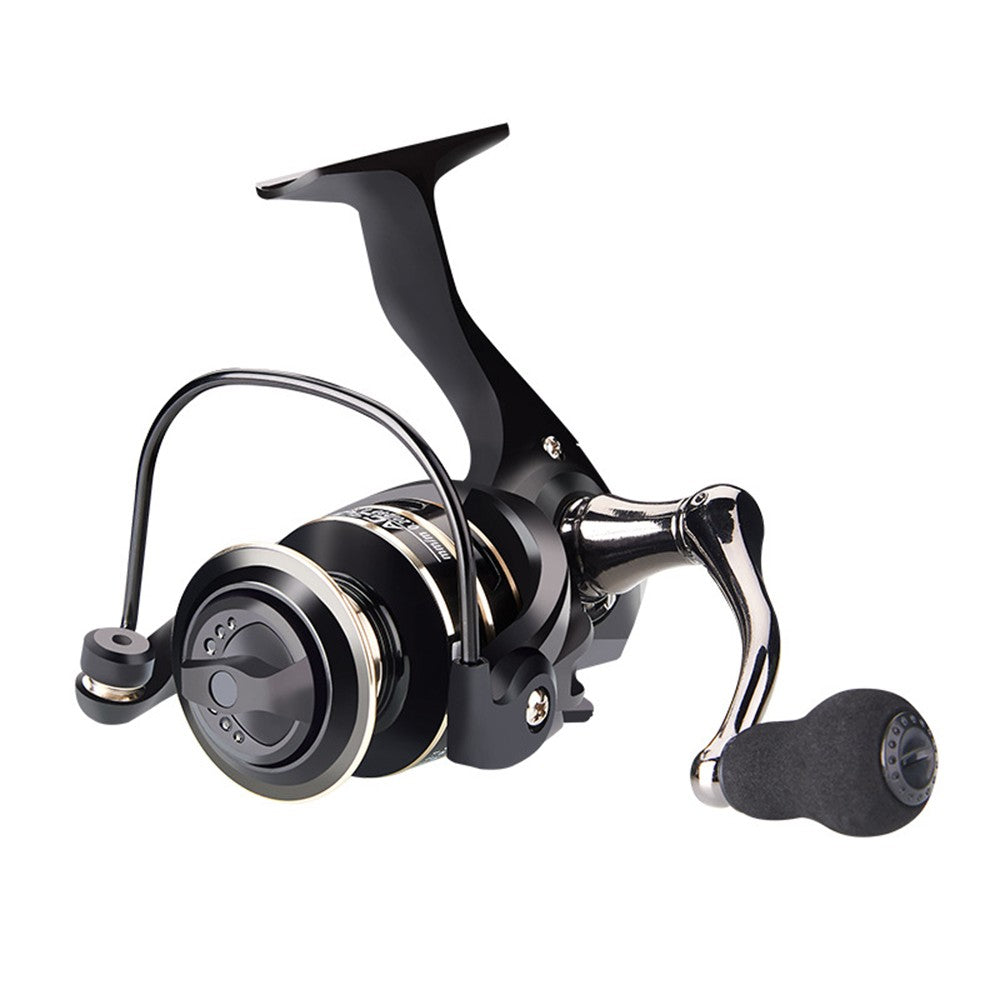 Ultralight All-Metal Mini Spinning Reel 3BB 5.2:1 Right/Left Hand Interchangeable for Freshwater & Saltwater Fishing