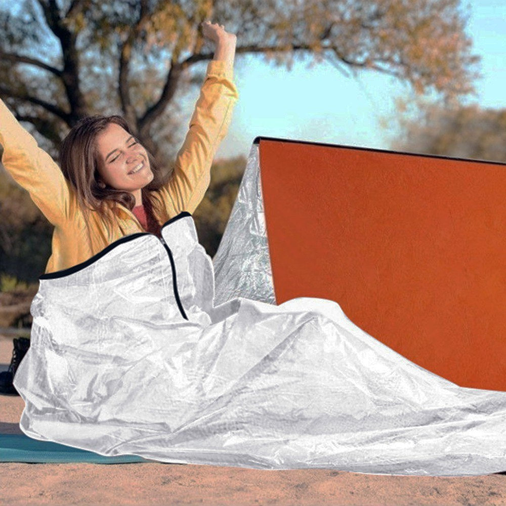 Tomshoo Lightweight Waterproof Heat Reflective Emergency Thermal Sleeping Bag