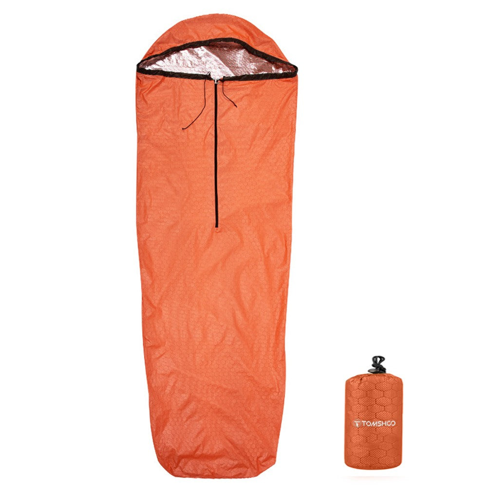Tomshoo Lightweight Waterproof Heat Reflective Emergency Thermal Sleeping Bag