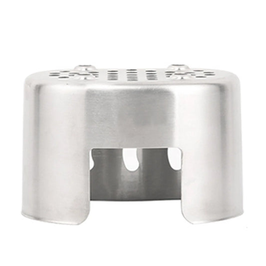 Stainless Steel Canteen Cup with Wood Burning Stove Stand