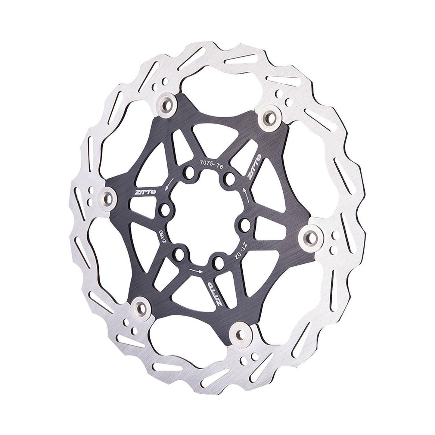 Bicycle Disc Brake Rotor 180mm/160mm Stainless Steel MTB Road