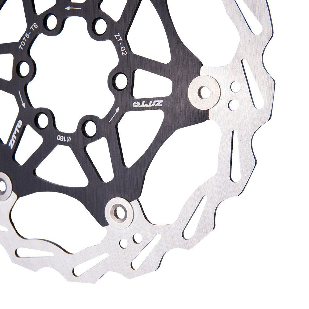 Bicycle Disc Brake Rotor 180mm/160mm Stainless Steel MTB Road