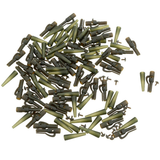 50 Pack Carp Fishing Safety Lead Clips - Outdoor Tackle Accessories