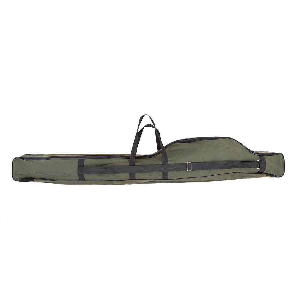 Compact Canvas Fishing Rod Holder | Portable Folding Pole Tool Storage Bag | Gear Tackle Case