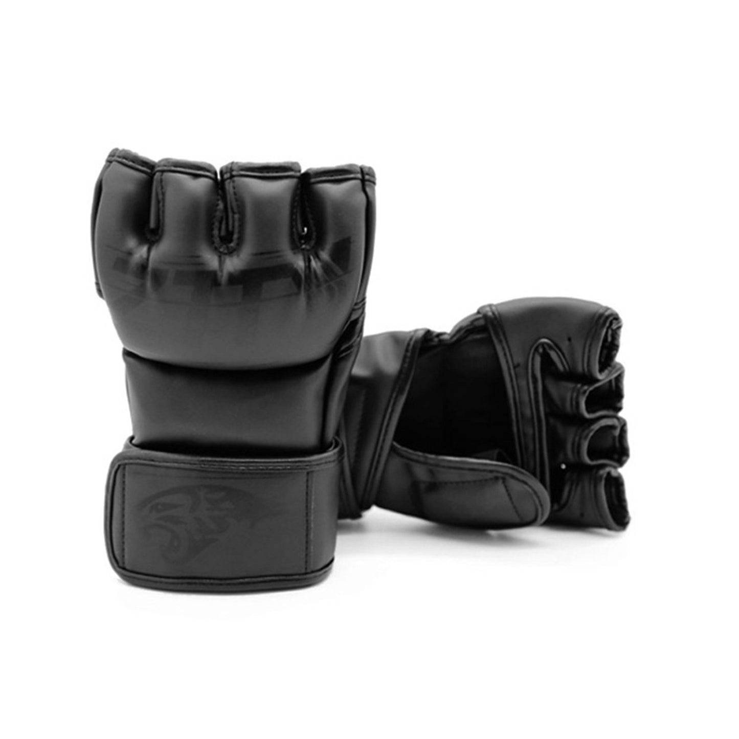 Unisex MMA Kickboxing Gloves with Open Palm for Boxing, Sparring, Muay Thai & Punching Bag