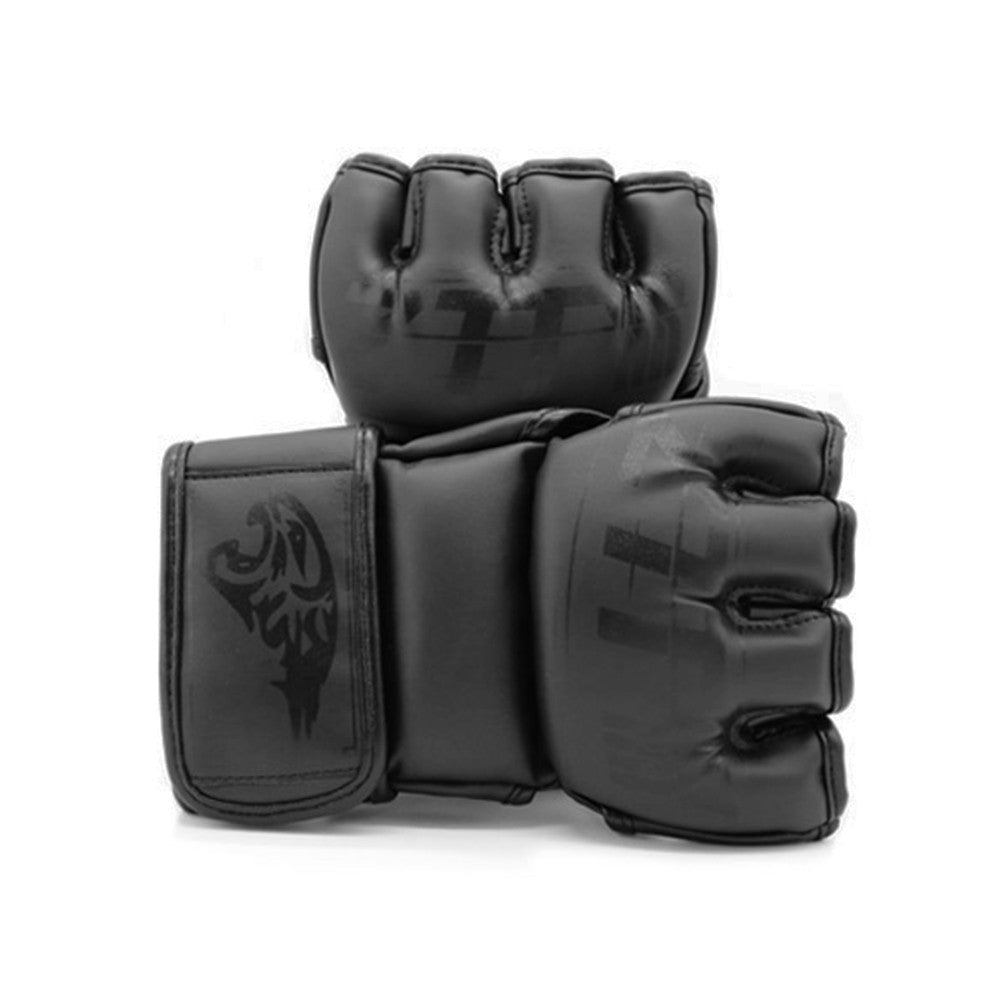 Unisex MMA Kickboxing Gloves with Open Palm for Boxing, Sparring, Muay Thai & Punching Bag