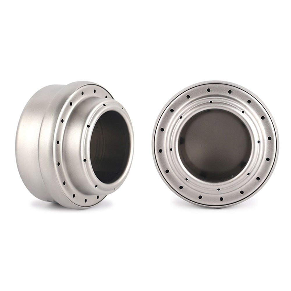 TOMSHOO Ultralight Portable Titanium Alcohol Stove for Camping & Hiking