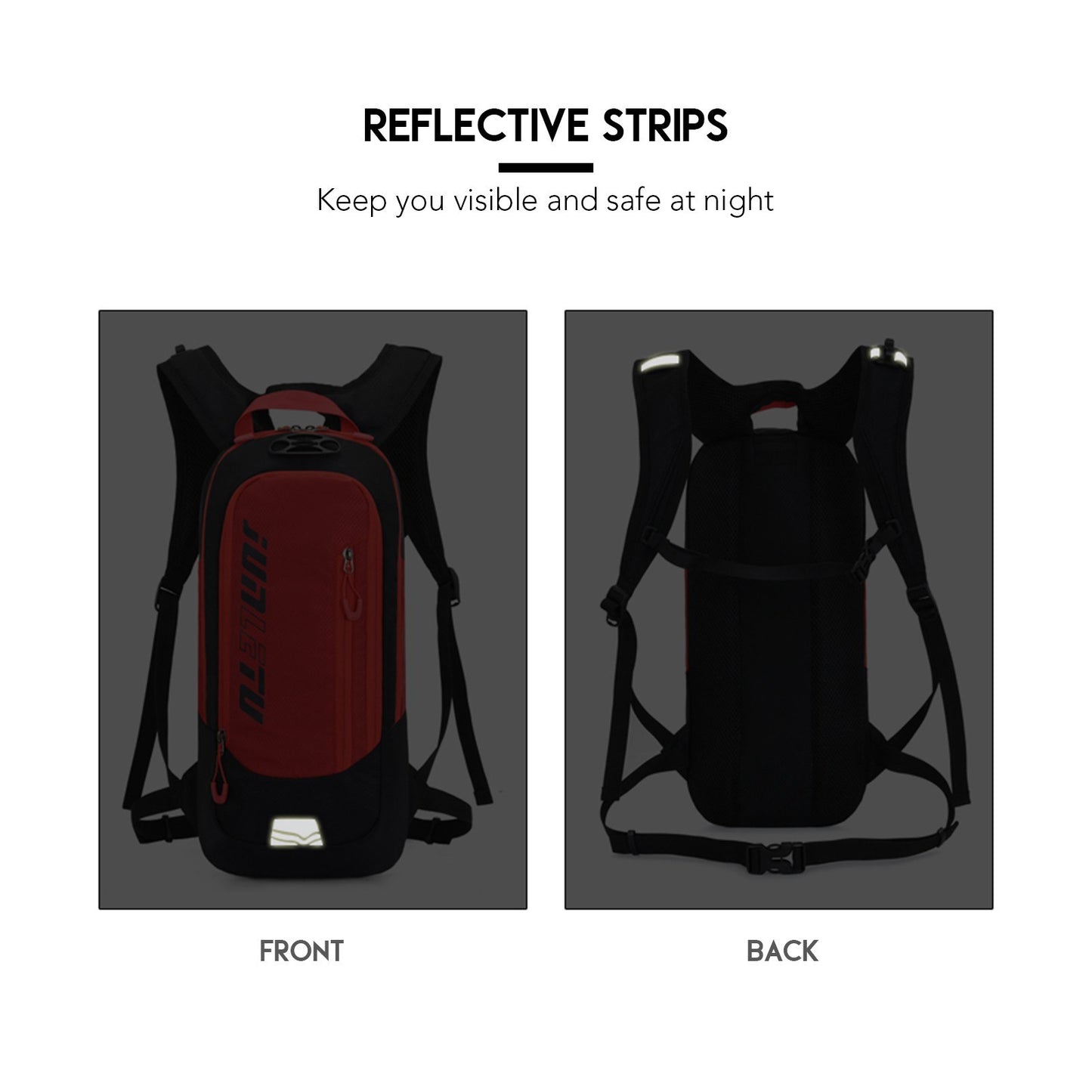 Lightweight Breathable Cycling Backpack for Outdoor Sports, Hiking, Running, and Travel - Hydration Pack Included