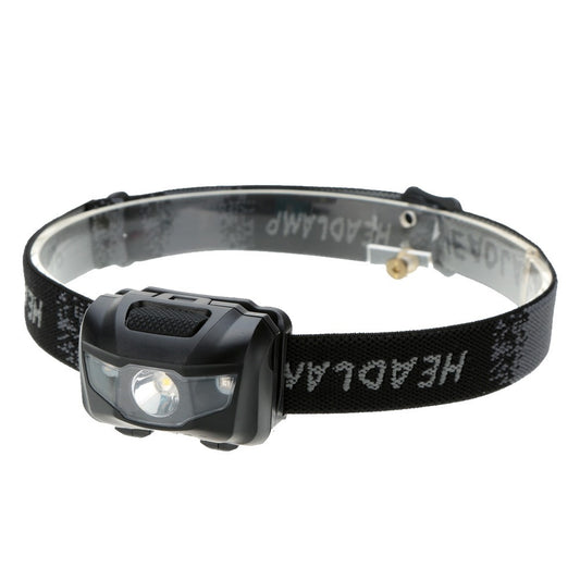 Lightweight 3W LED Headlamp - Water Resistant Outdoor Camping & Fishing Light