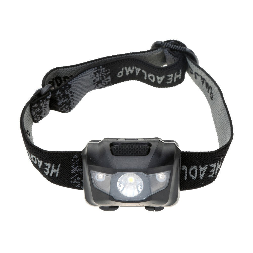 Lightweight 3W LED Headlamp - Water Resistant Outdoor Camping & Fishing Light