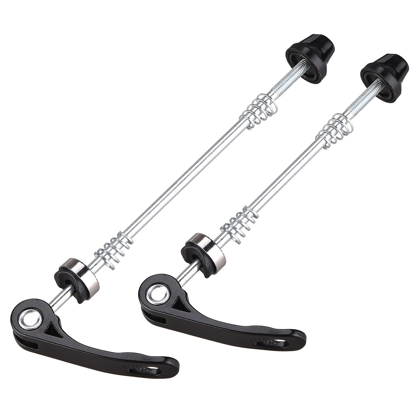 Quick Release Bicycle Wheel Hub Skewers 155/190mm - Front & Rear for Road/MTB Bikes