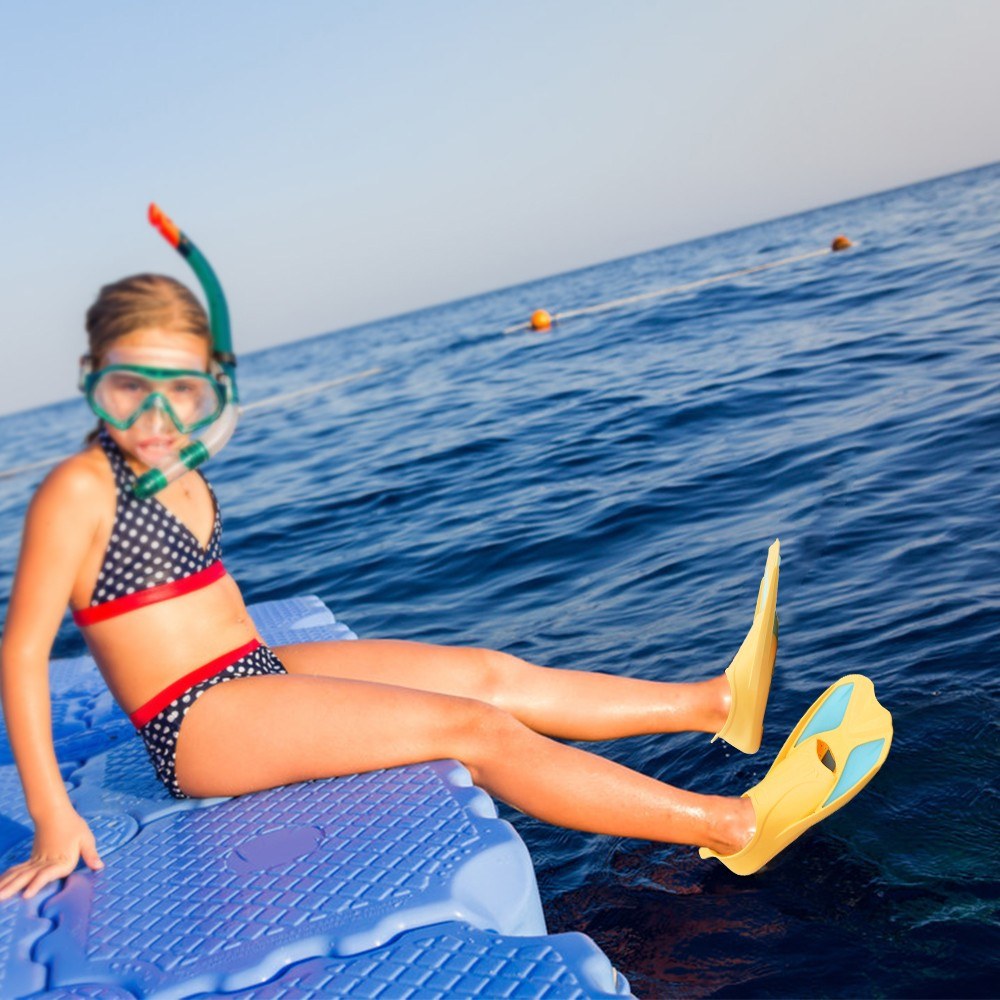 Lightweight Kids Swim Fins for Swimming & Snorkeling Training