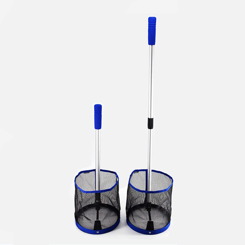 Table Tennis Ball Retriever with 120-Ball Capacity - Pingpong Ball Picker & Hopper Roller Accessory