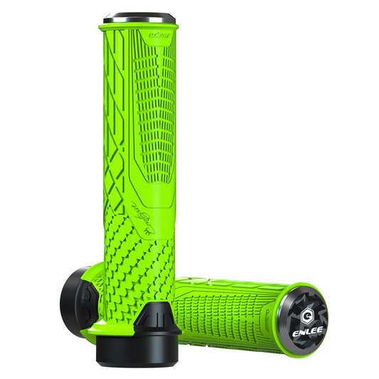 Shockproof Non-Slip Silicone Bike Handlebar Grips 22.2mm for Mountain Bikes