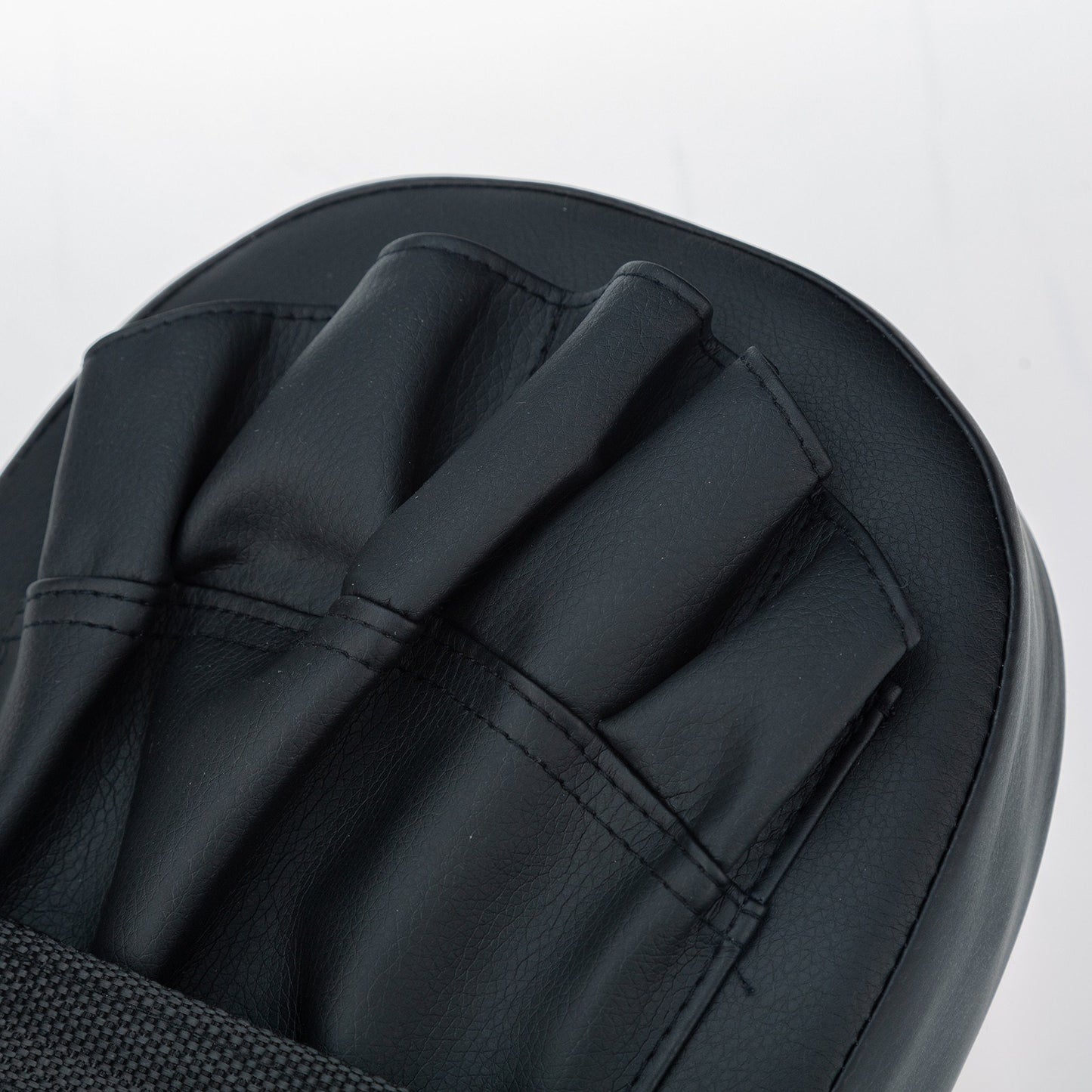 Curved Boxing Punching Mitts - PU Leather Thick Foam Focus Pads for Kickboxing, Muay Thai & Karate Training