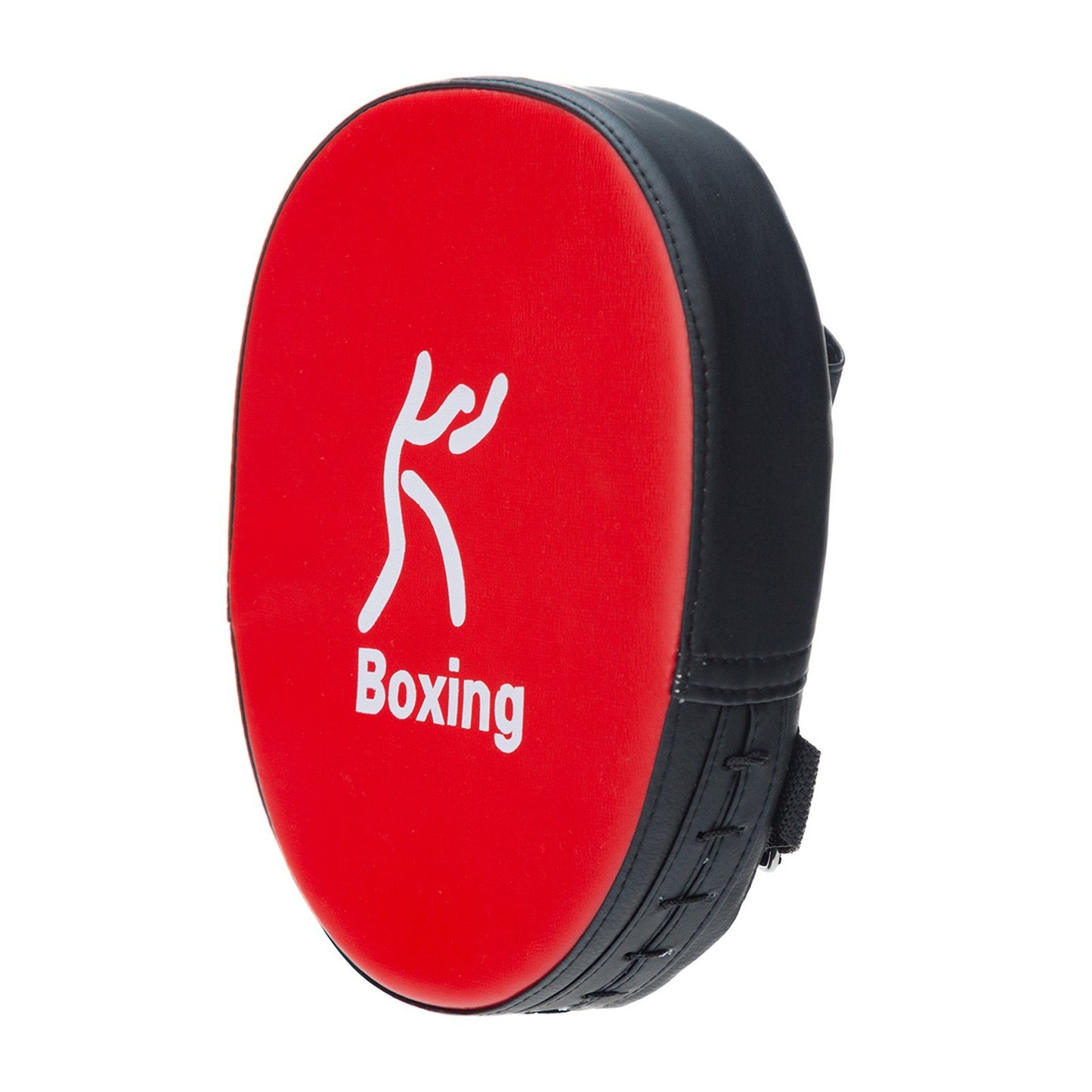 Curved Boxing Punching Mitts - PU Leather Thick Foam Focus Pads for Kickboxing, Muay Thai & Karate Training