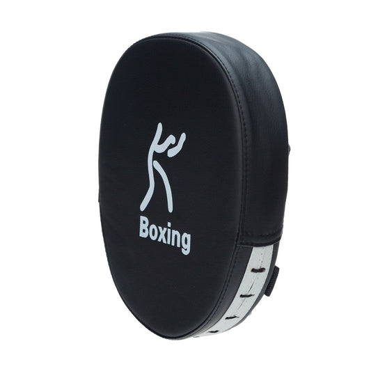 Curved Boxing Punch Mitts PU Leather Foam Pads for Kickboxing, Muay Thai, Karate Training